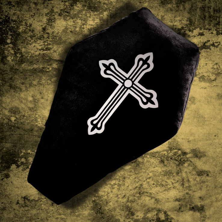 Sargkissen - Kreuz